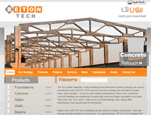 Tablet Screenshot of betontech.alhamwigrp.com